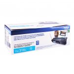 Toner Brother TN-316C cyan, rendimiento 3,500pg