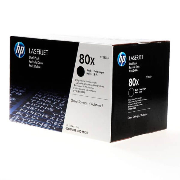 Toner Hp Lj 80XD (CF280XD) Dual Pack 6,900 pg.