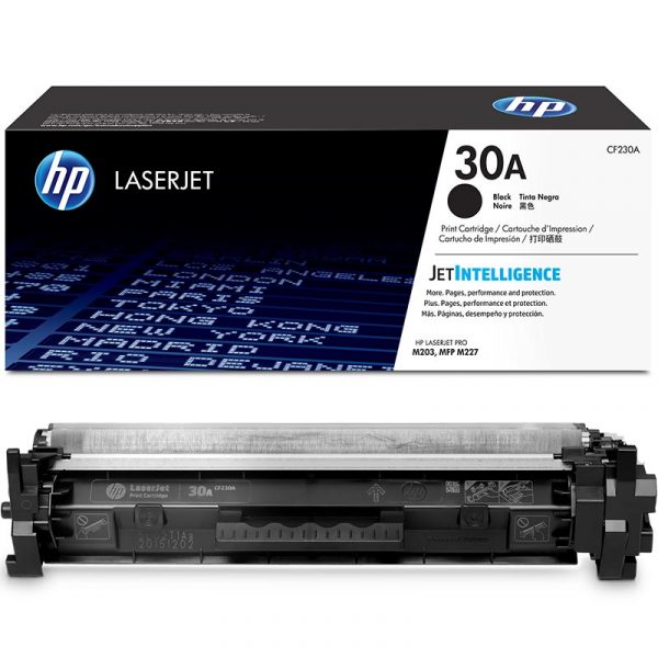 Toner Hp 30A (CF230A) Negro 1,600 Pag LaserJet Pro MFP M227