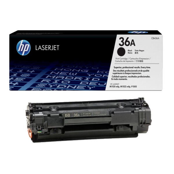 Toner Hp CB436A (36A) Black 2,000 pg.