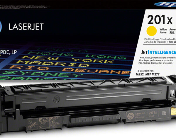 Toner Hp Lj (201X) CF402X Yellow 2,300 pg.