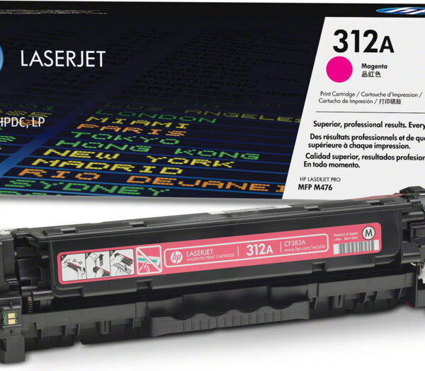Toner Hp Lj 312A (CF383A) Magenta 2,700 Pag