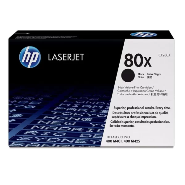 Toner Hp Lj 80X (CF280X) 6,900 pg.