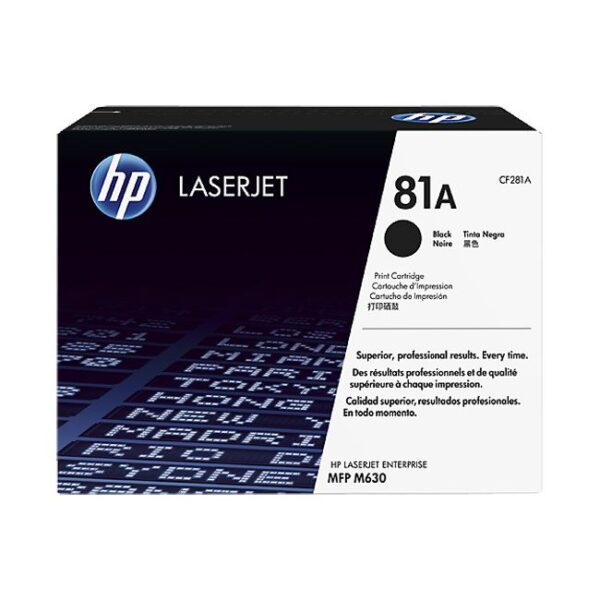 Toner Hp Lj 81A (CF281A) Black 10,500 pg.