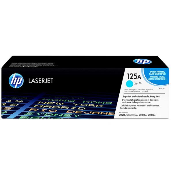 Toner Hp Lj CB541A (125A) Cyan 1,400pg.