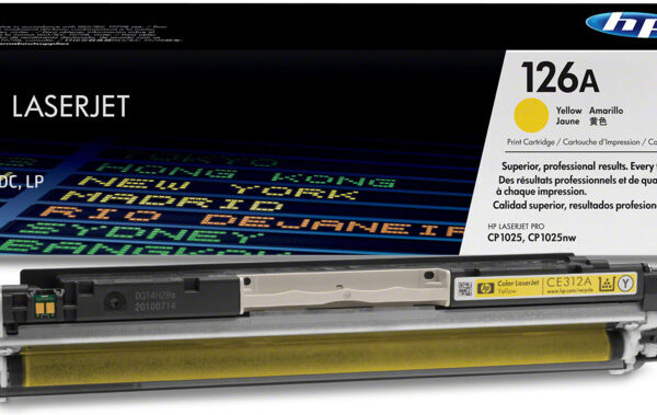 Toner Hp Lj CE312A (126A) Yellow 1,000 Pag.