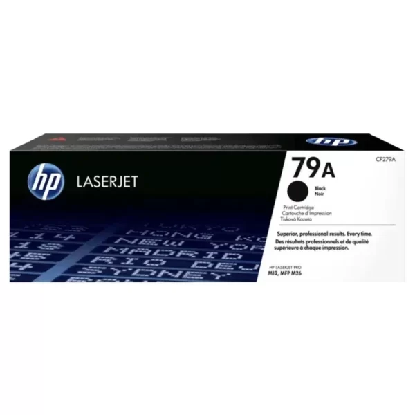 Toner Hp Lj CF279A (79A) Negro 1,000 Pag