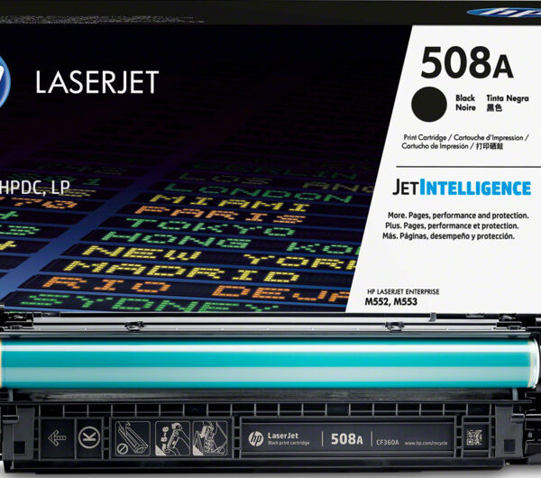 Toner Hp Lj CF360A (508A) Negro 6,000 Pag.