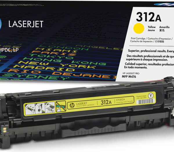 Toner Hp Lj CF382A (312A) Yellow 2,700 Pag