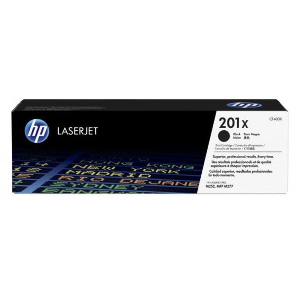 Toner Hp Lj CF400X (201X) Negro 2,800 Pag.