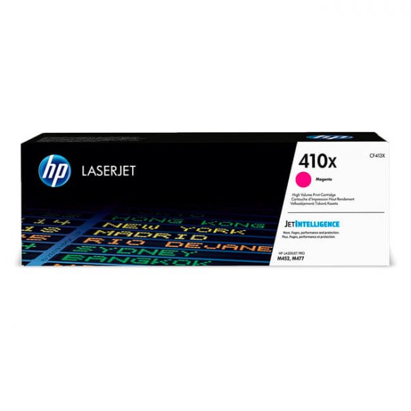 Toner Hp Lj CF413X (410X) Magenta 5,000 Pag LaserJet Pro M477Toner Hp Lj CF413X (410X) Magenta 5,000 Pag LaserJet Pro M477