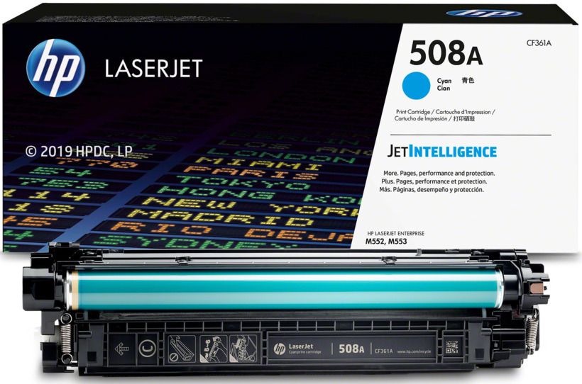 Toner Hp Lj FC361A (508A) Cyan 5,000pg. Toner Hp Lj FC361A (508A) Cyan 5,000pg.