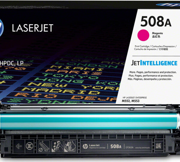 Toner Hp Lj FC363A (508A) Magenta 5,000pg.
