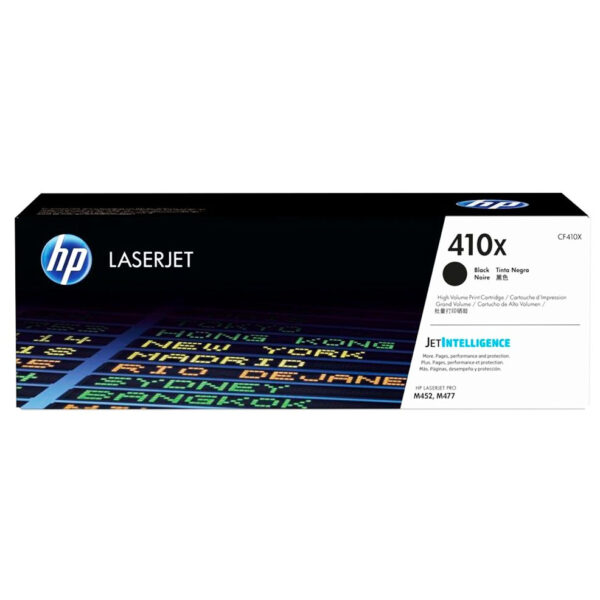 Toner hp 410X (CF410X) negro 6,500pg