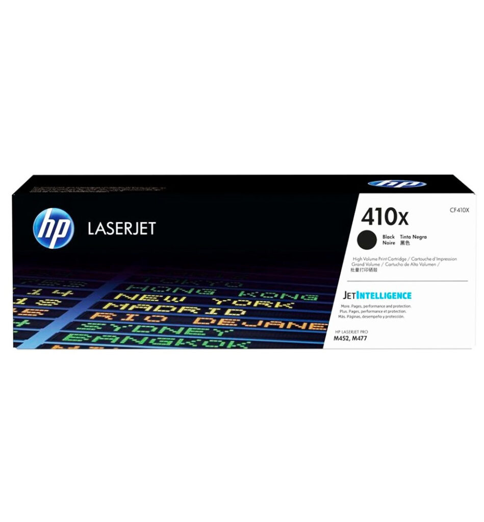 Toner hp 410X (CF410X) negro 6,500pg