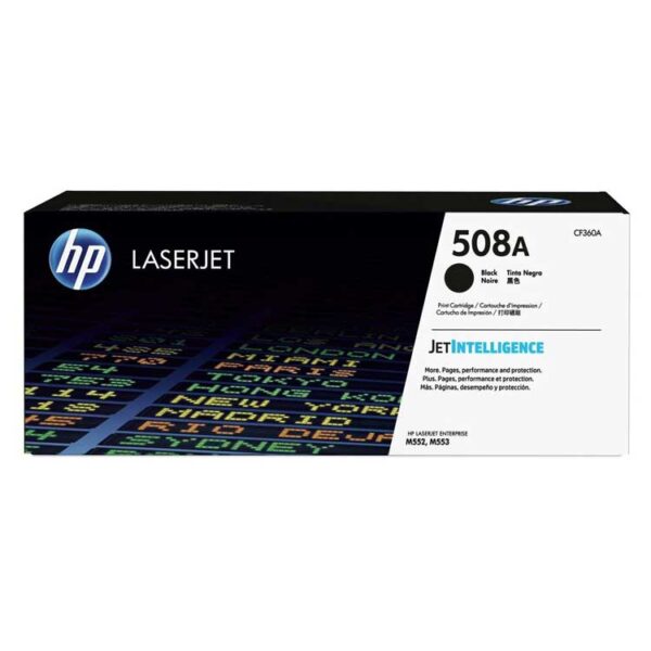 Toner hp 508a cf360a negro