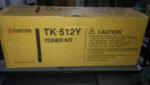 Tóner Kyocera TK-512Y Yellow 8,000pag
