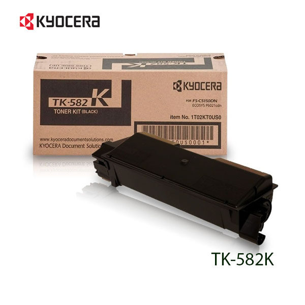 Tóner Kyocera TK-582K Negro 3,500pag