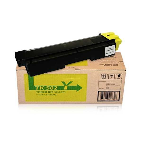 Tóner Kyocera TK-582Y Yellow 2,800pag