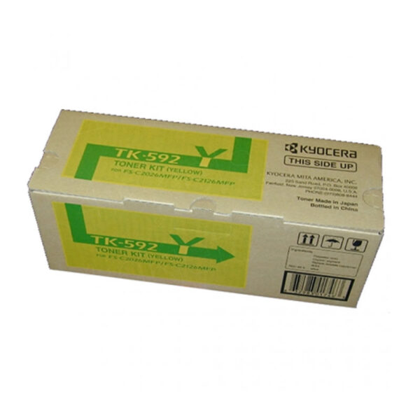 Tóner Kyocera TK-592Y Yellow 5,000pag