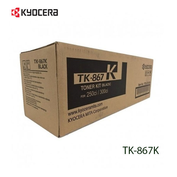 Tóner Kyocera TK-867K Negro 20,000pag