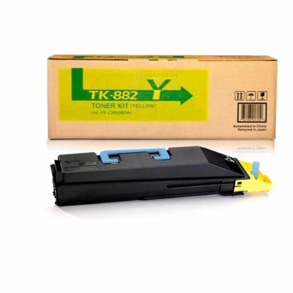 Tóner Kyocera TK-882Y Yellow 18,000pag