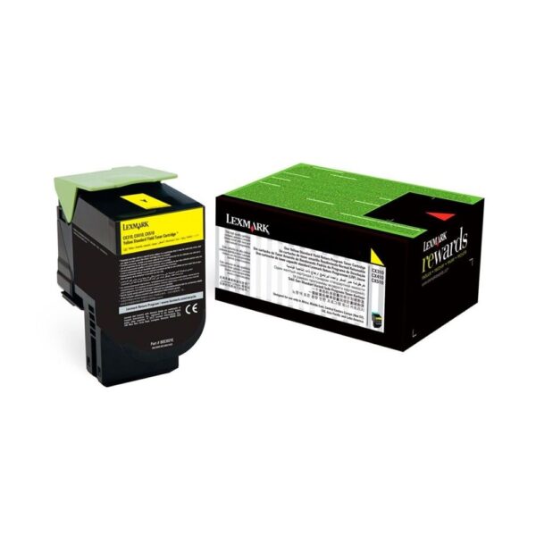 Tóner Lexmark 70C8HY0 Yellow 3,000pag