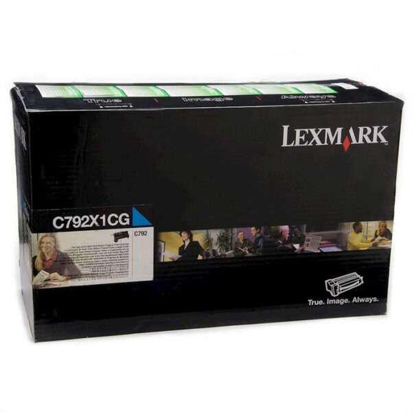 Tóner Lexmark C792X1CG Cyan 20,000pag