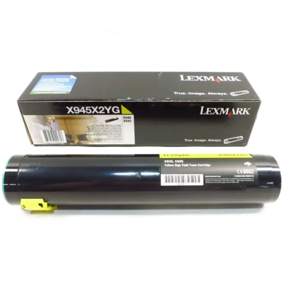 Tóner Lexmark X945X2YG Yellow 22,000pag