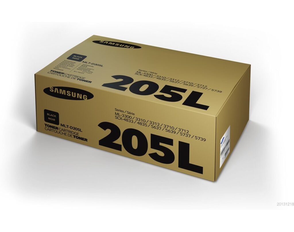 Tóner Samsung MLT-D205L SU967A Negro 5,000pag.