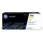 Tóner HP W2122A (212A) Yellow 4,500 Pag