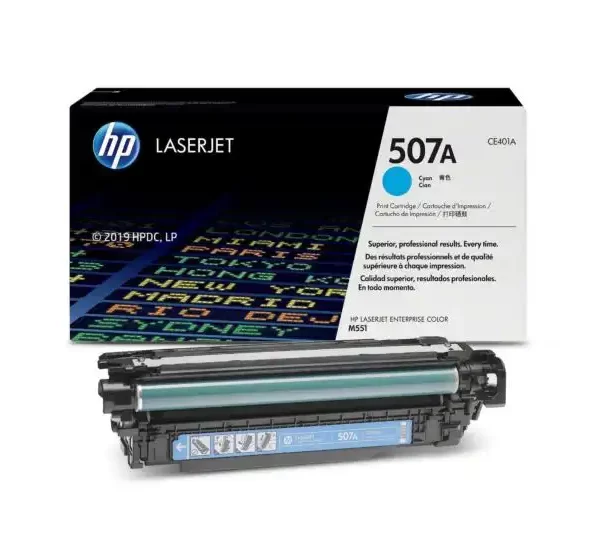 Toner Hp 507A (CE401A) Cyan 6,000 Pag LaserJet Pro M551dn