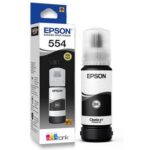 Botella de Tinta Epson T55120 (554) Negro 70ml