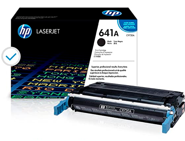 Tóner Hp C9720A (641A) Negro 9,000 Pag