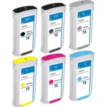 Tinta Hp C9370A (72) Photo Black 130ML DesignJet T610