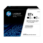 Tóner Hp CF287XD (87XD) Negro (Dual Pack) 36,000 Pag
