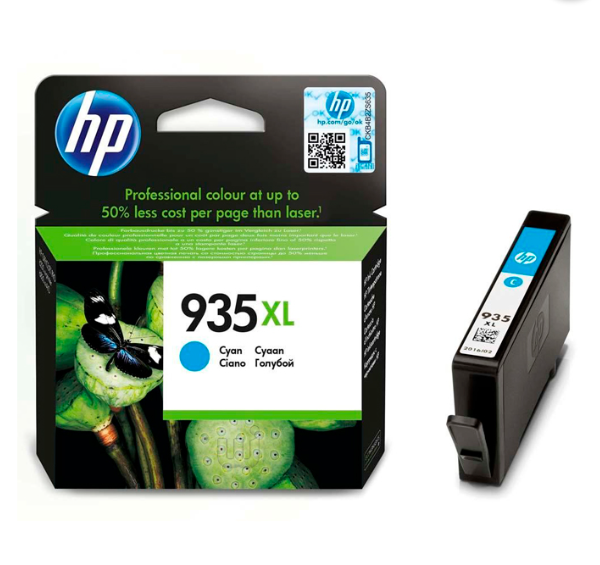 Tinta HP C2P24AL (935XL) Cyan 825 Pag. OfficeJet 6830