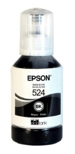 Botella de Tinta Epson T524 (T524120) Negro 127ml