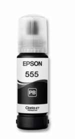 Botella de Tinta Epson T555120 (555) Negro Photo 70ml