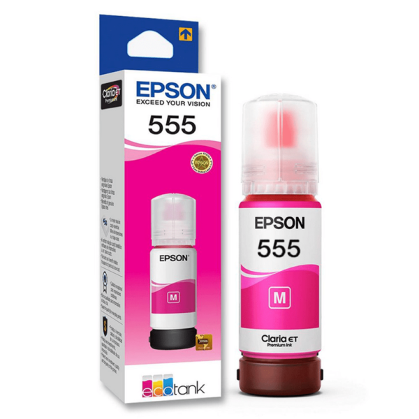 Botella de Tinta Epson T555320 (555) Magenta 70ml