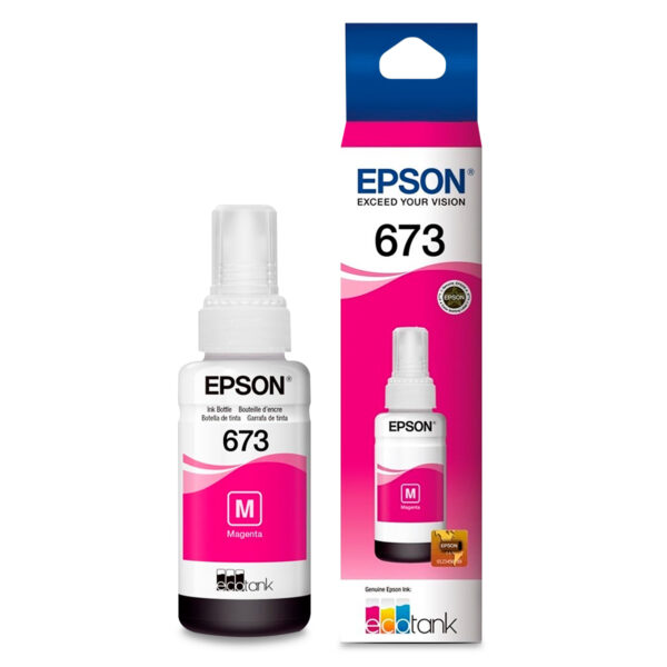 Botella de Tinta Epson T673 (T673320) Magenta 70ml