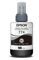 Botella de Tinta Epson T774 (T774120) Negro 130ml