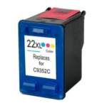 Tinta HP C9352CL (22XL) Tricolor 415 Pag. Deskjet 3920