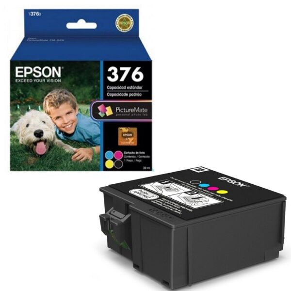 Cartucho Fotográfico Epson T376020 (376) 4 Colores Picture Mate PM-525
