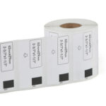 Cinta Brother DK-1209 | Negro Sobre Blanco 29mm x 62mm (1.1″ x 2.4″) 800 Etiquetas