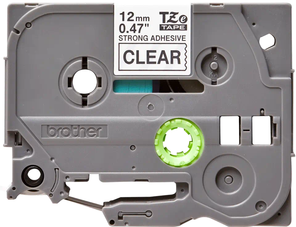 Cinta Brother TZE-S131 Negro sobre Transparente 12mm Cinta Brother TZE-S131 Negro sobre Transparente 12mm (1/2″) x 8 mts