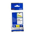 Cinta Brother TZE-S251 Negro sobre Blanco 24mm (1″) x 8 mts