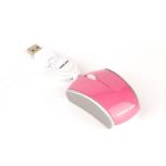 Mouse Halion Avenger Mini Ha-480 Pink Retractil - Imagen 3