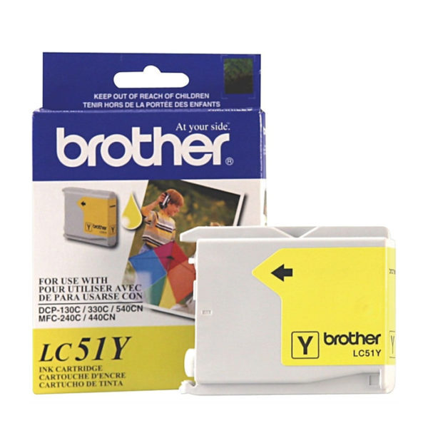 Tinta Brother LC-51Y Yellow