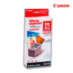 Tinta Canon CL-41 + Papel Foto Glossy Tricolor 500 Pag
